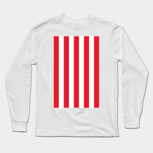 Red & White Stripes Long Sleeve T-Shirt